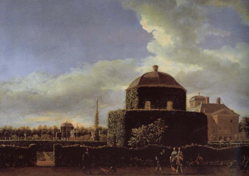 Jan van der Heyden Side of Castle Garden